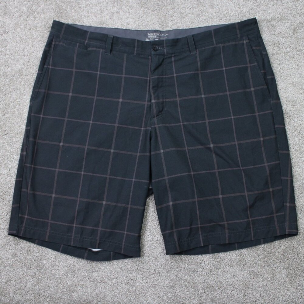 Nike Golf Shorts Mens 40 Blue Dri-Fit Modern Fit Polyester Stretch w/ 10" inseam